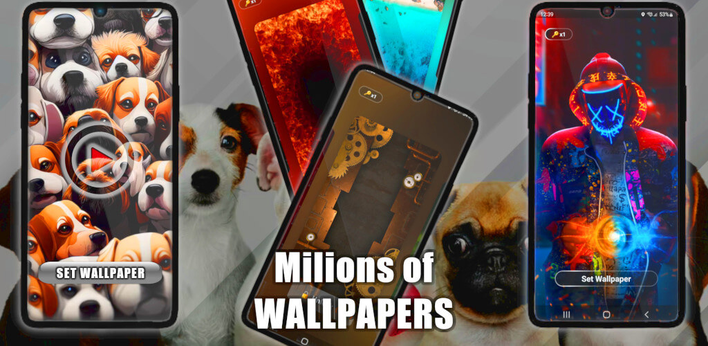 Dogs Live Wallpaper