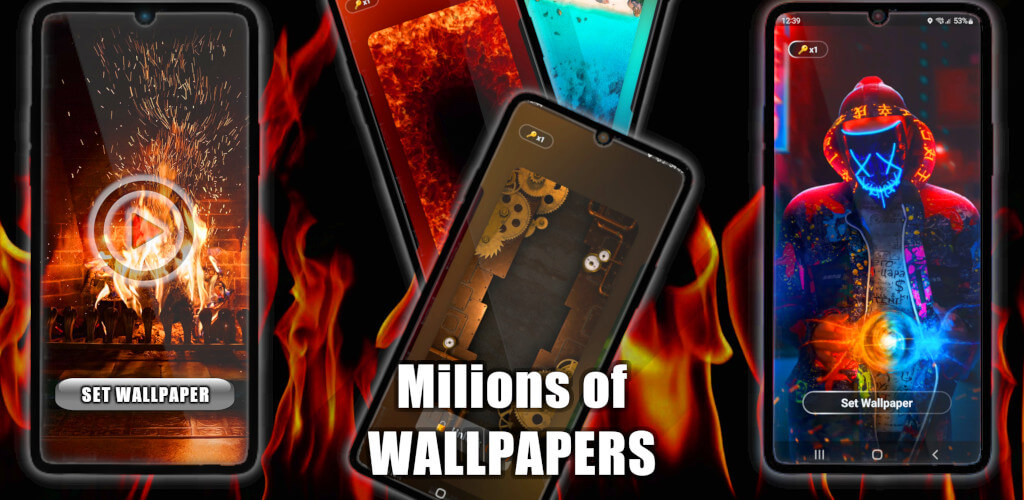 Fireplace Live Wallpaper